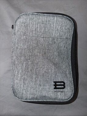 BAGSMART Gray Compact Camera Accessory Pouch